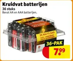 Kruidvat Kruidvat batterijen aanbieding