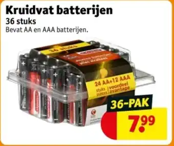 Kruidvat Kruidvat batterijen aanbieding