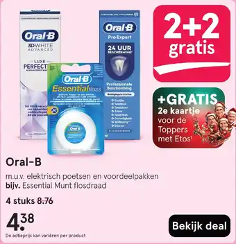 Etos Oral B aanbieding