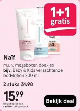 Etos Naif aanbieding