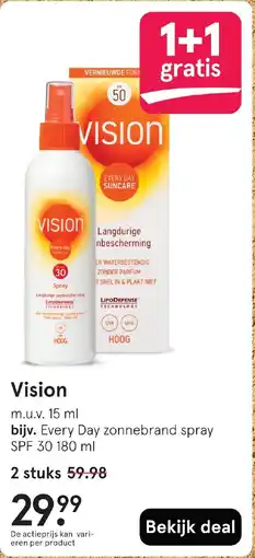 Etos Vision aanbieding