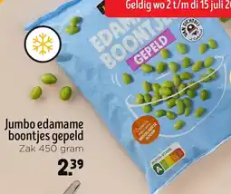Jumbo Jumbo edamame boontjes gepeld aanbieding