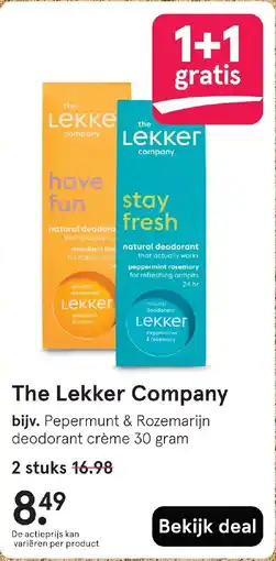 Etos The Lekker Company aanbieding