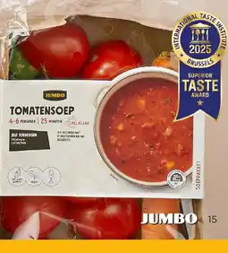 Jumbo TOMATENSOEP aanbieding