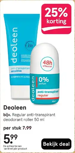 Etos Deoleen aanbieding