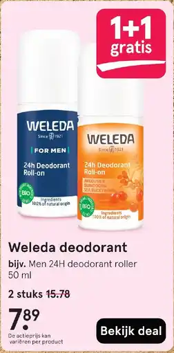 Etos Weleda deodorant aanbieding