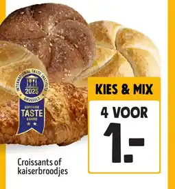 Jumbo Croissants of kaiserbroodjes aanbieding