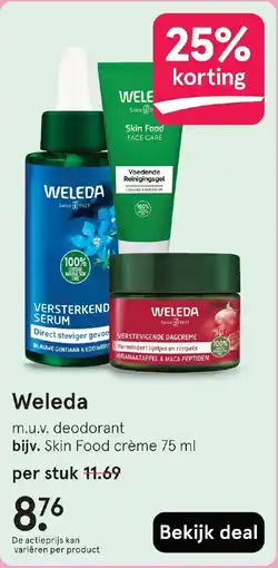 Etos Weleda aanbieding