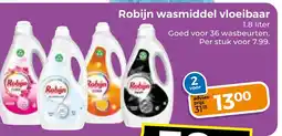 Trekpleister Robijn wasmiddel vloeibaar aanbieding