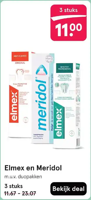 Etos Elmex en Meridol aanbieding