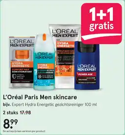 Etos L'Oréal Paris Men skincare aanbieding