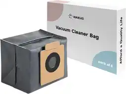 Amazon WAIKAS Stofzuigerzakken Compatibel met Eufy Pack van 6, Compatibel met X8 X8Pro/X10 X10Pro/Omni aanbieding