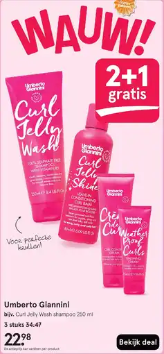 Etos Umberto Giannini aanbieding