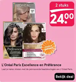 Etos L'Oréal Paris Excellence en Préférence aanbieding