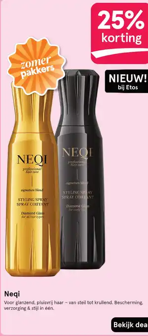 Etos Neqi aanbieding