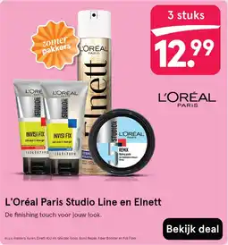 Etos L'Oréal Paris Studio Line en Elnett aanbieding