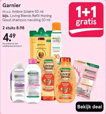 Etos Garnier aanbieding