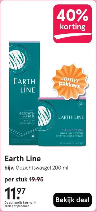 Etos Earth Line aanbieding