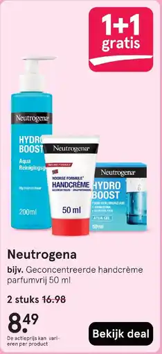 Etos Neutrogena aanbieding