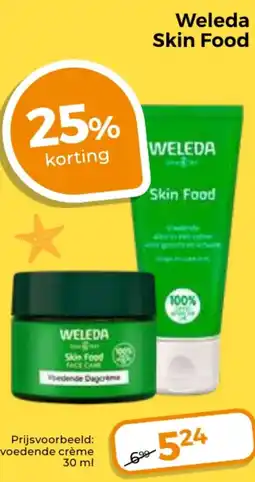 Trekpleister Weleda Skin Food aanbieding