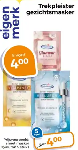 Trekpleister Trekpleister gezichtsmasker aanbieding