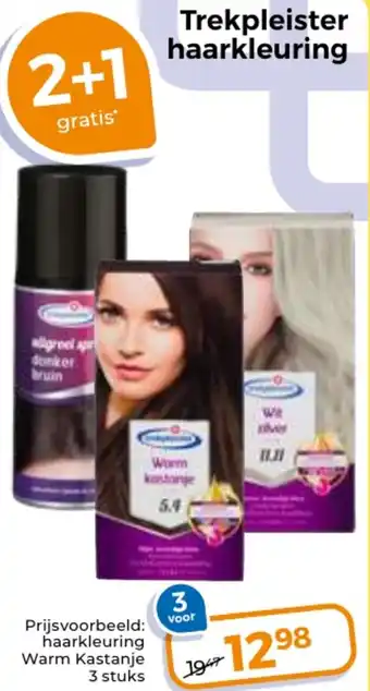Trekpleister Trekpleister haarkleuring aanbieding