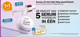 Trekpleister Keuze uit het hele Olay assortiment aanbieding