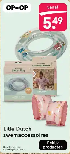 Etos Litle Dutch zwemaccessoires aanbieding