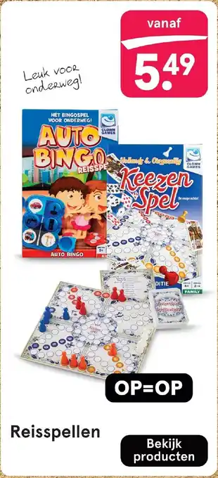 Etos Reisspellen aanbieding