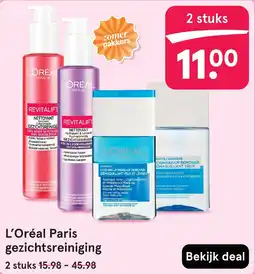 Etos L'Oréal Paris gezichtsreiniging aanbieding