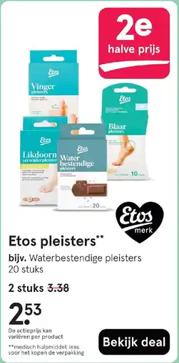 Etos Etos pleisters aanbieding