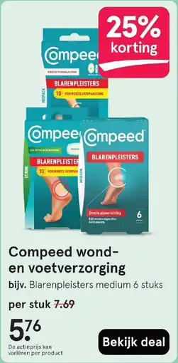 Etos Compeed wond en voetverzorging aanbieding