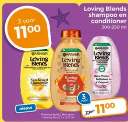 Trekpleister Loving Blends shampoo en conditioner aanbieding