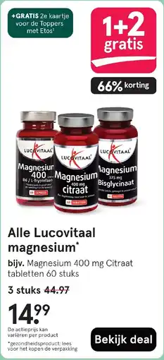 Etos Alle Lucovitaal aanbieding