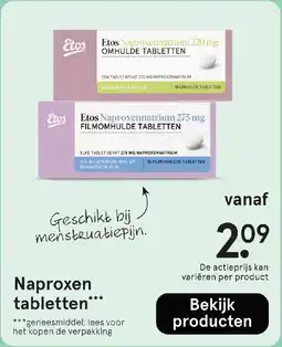 Etos Naproxen tabletten aanbieding