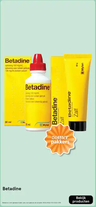 Etos Betadine aanbieding
