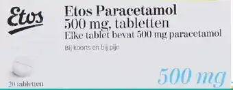 Etos Etos Paracetamol aanbieding
