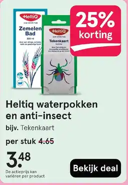 Etos Heltiq waterpokken en anti-insect aanbieding