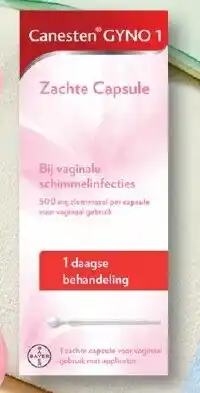 Etos Canesten Gyno Zachte Capsule bij vaginale schimmel*** 17.99 3 Valdispert Nacht Sterk 40 tabletten* 20.99 aanbieding