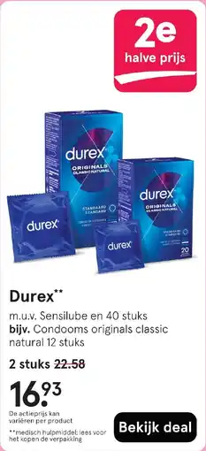 Etos Durex aanbieding