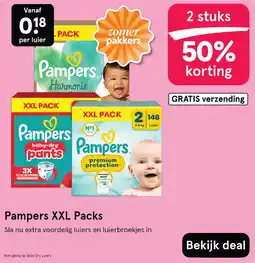 Etos Pampers XXL Packs aanbieding