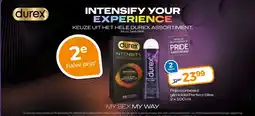 Trekpleister KEUZE UIT HET HELE DUREX ASSORTIMENT aanbieding