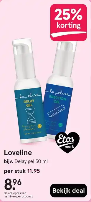 Etos Loveline aanbieding