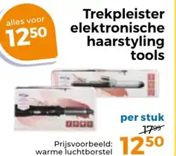 Trekpleister Trekpleister elektronische haarstyling tools aanbieding
