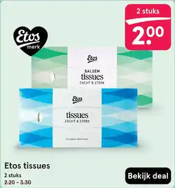 Etos Etos tissues aanbieding