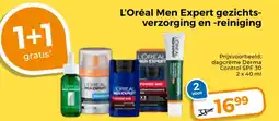 Trekpleister L'Oréal Men Expert gezichts verzorging en reiniging aanbieding