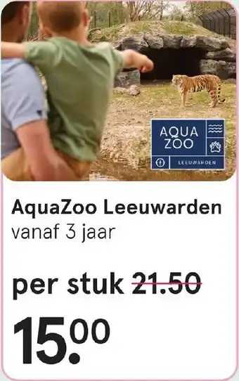 Etos AquaZoo Leeuwarden aanbieding