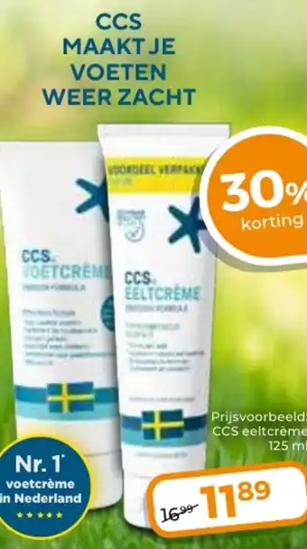 Trekpleister CCS eeltcrème aanbieding