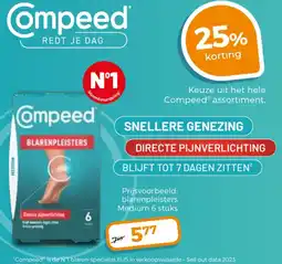 Trekpleister Keuze uit het hele Compeed assortiment aanbieding