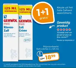 Trekpleister Keuze uit het hele Gehwol assortiment aanbieding